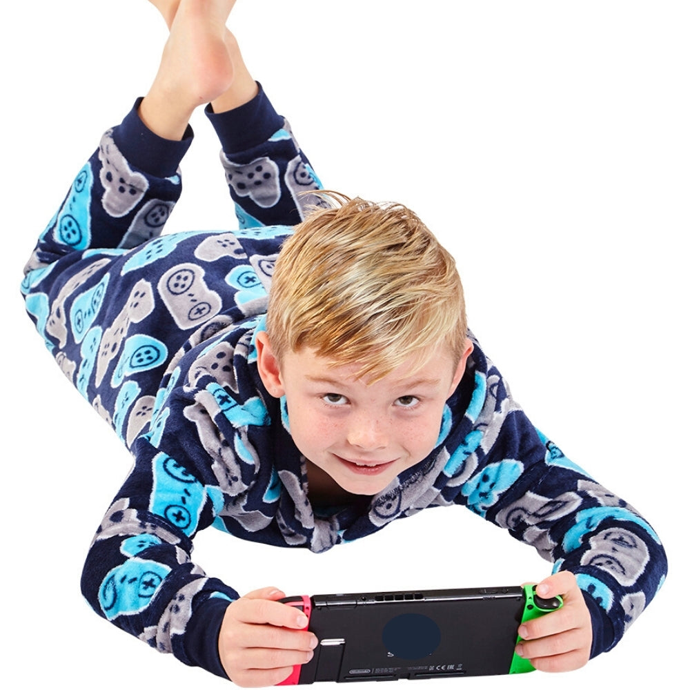 Gaming Console Fleece Onesie (7020442583201)