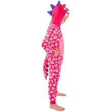 Girls Dino Onesie | Pink Dino Onesie (6540759728289)