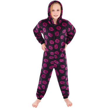 Girls Game Over Print Onesie (7020665864353)