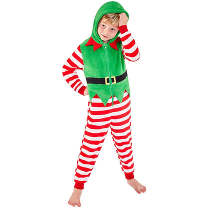 Children's Christmas Elf Onesie (7076053680289)