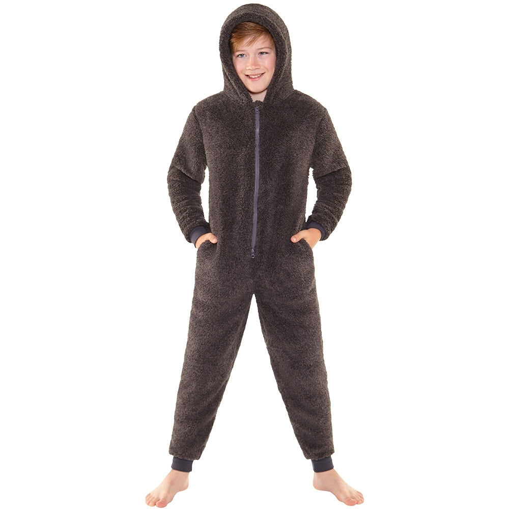 Boys Fluffy Shaggy Gaming Onesie (7066958889121)