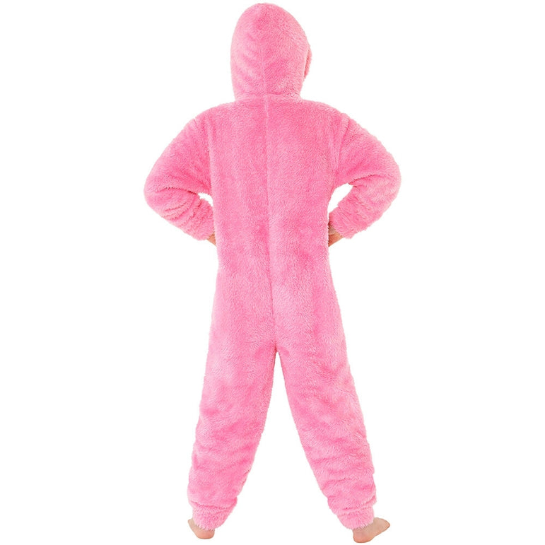 Girls Fluffy Fleece Onesie (7119991734433)