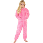 Girls Fluffy Fleece Onesie (7119991734433)