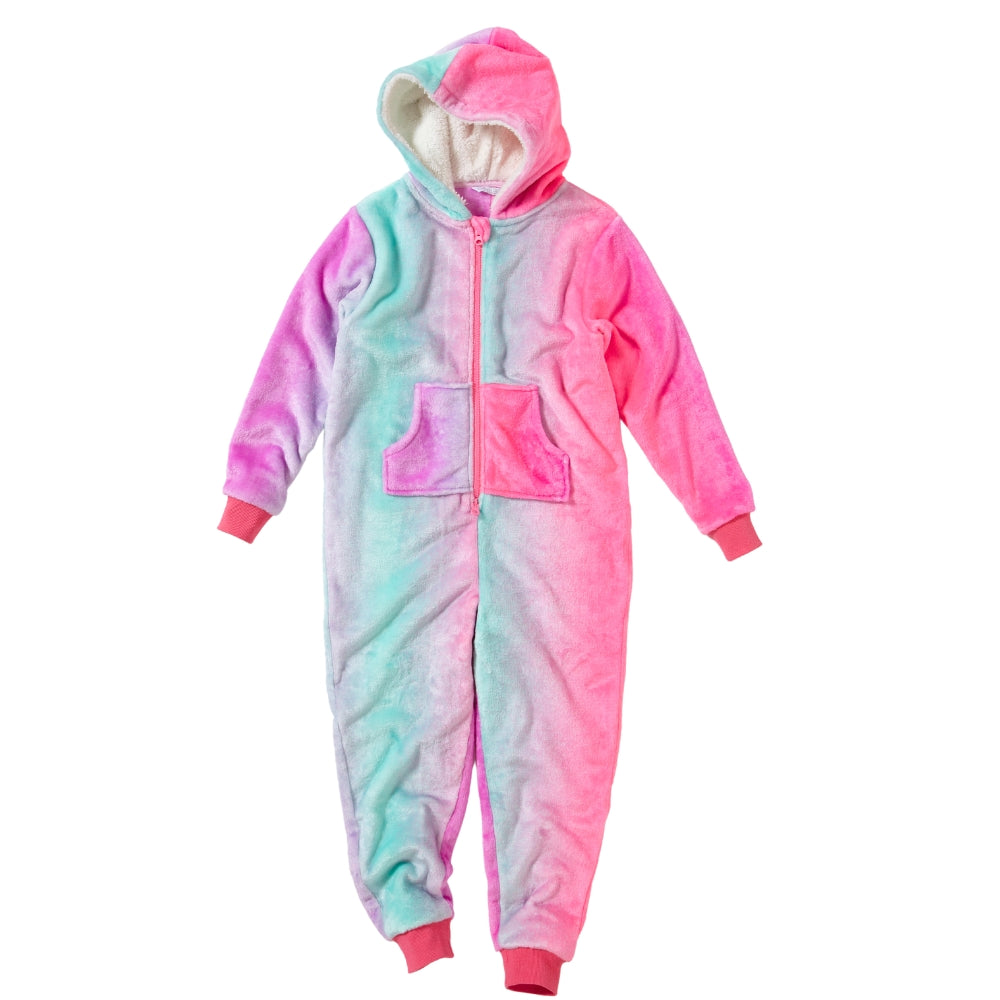 Girls Mermaid Ombre Dressing Gown (8159213191394)