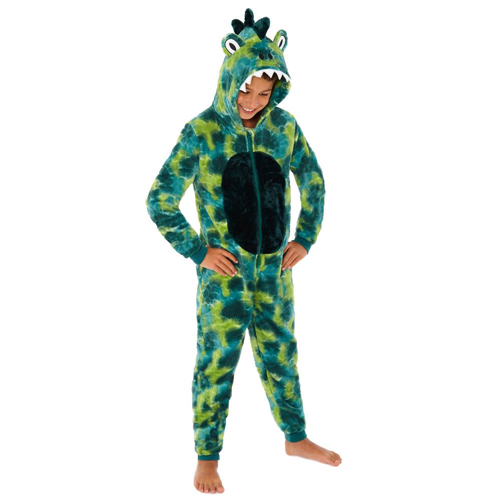 Embossed Dinosaur Onesie (7868558999778)