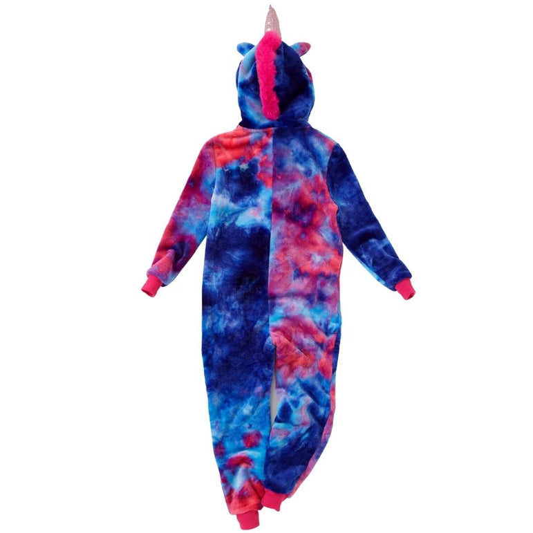 Bright Tie Dye Unicorn Onesie (7868559098082)