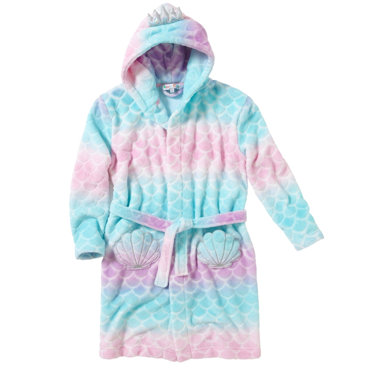 Girls Ombre Mermaid Dressing Gown (8159202836706)