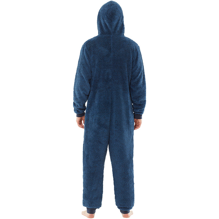 Mens Fluffy Fleece Onesie (5677496631457)