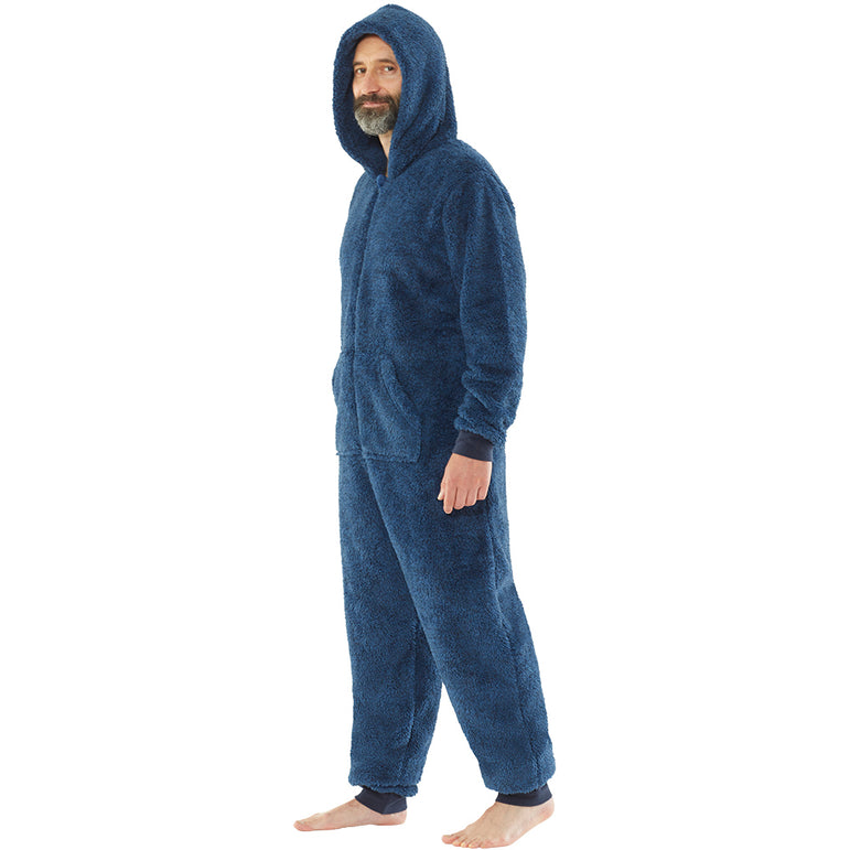 Mens Fluffy Fleece Onesie (5677496631457)