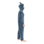 Men's Shark Fleece Onesie | Adult Shark Onesie (5553885872289)