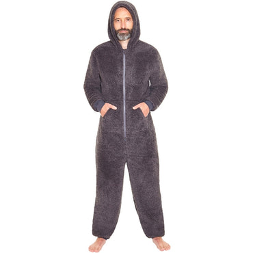 Mens Fluffy Shaggy Gaming Onesie (7066958790817)