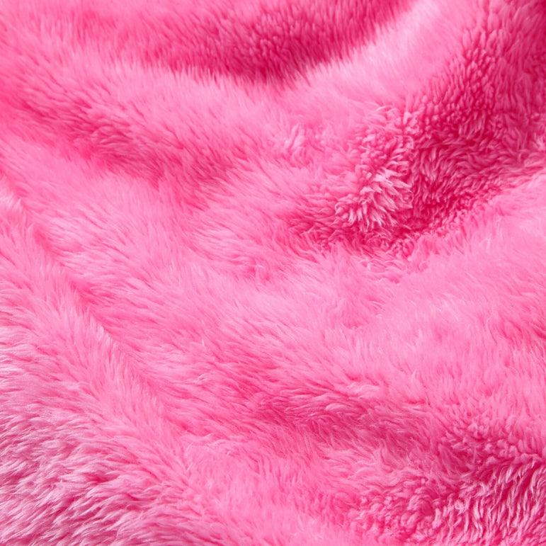 Womens Fluffy Fleece Wearable Hoodie Blanket (7104704348321)