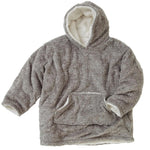 Womens Fleece Oodie Wearable Blanket Oversized Sweatshirt (7884951453922)