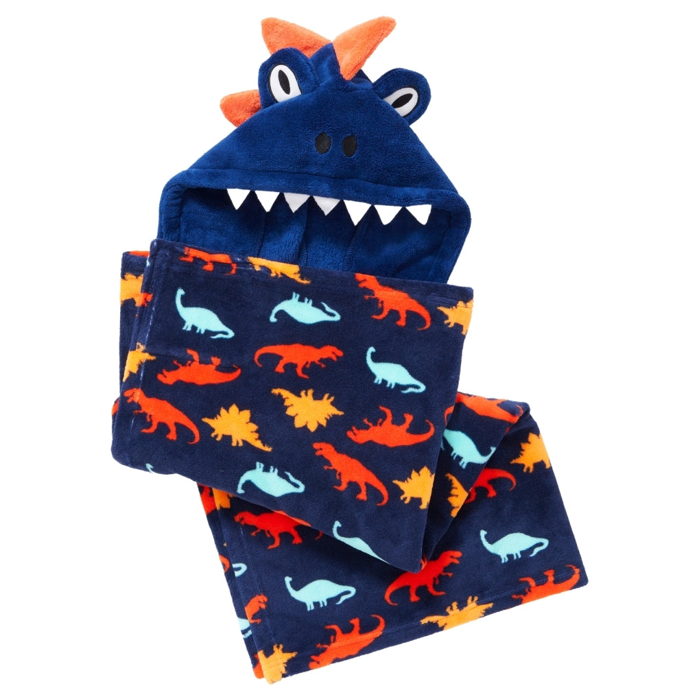 Dinosaur Hooded Cuddle Blanket (7006723211425)