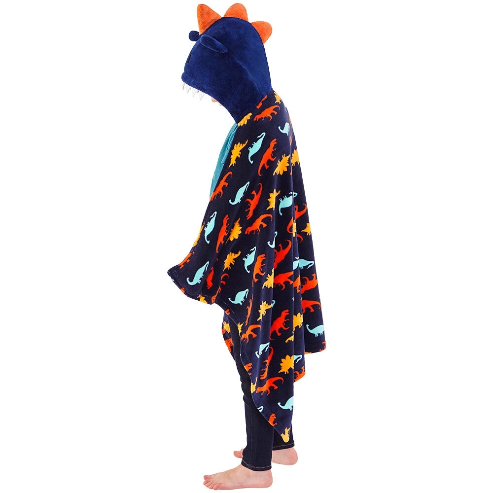Dinosaur Hooded Cuddle Blanket (7006723211425)