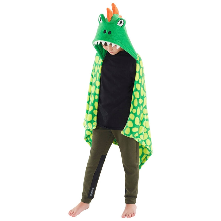 Dinosaur Hooded Cuddle Blanket (5871431024801)