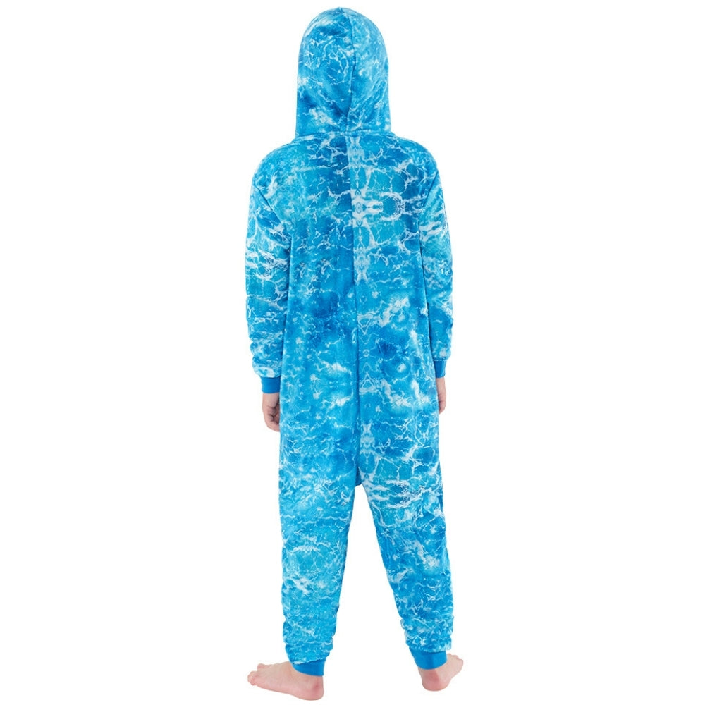 Boys Digital Print Shark Onesie | Shark Print Onesie (5784911970465)
