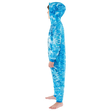 Boys Digital Print Shark Onesie | Shark Print Onesie (5784911970465)