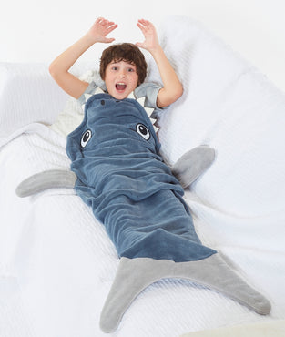 Shark Novelty Sleeping Bag  | Novelty Blanket for Kids (5871431352481)