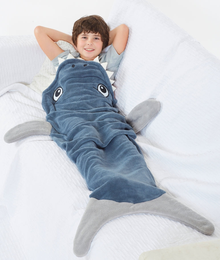 Shark Novelty Sleeping Bag  | Novelty Blanket for Kids (5871431352481)