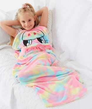 Rainbow Unicorn Novelty Sleeping Bag  | Novelty Blanket for Kids (5871431483553)