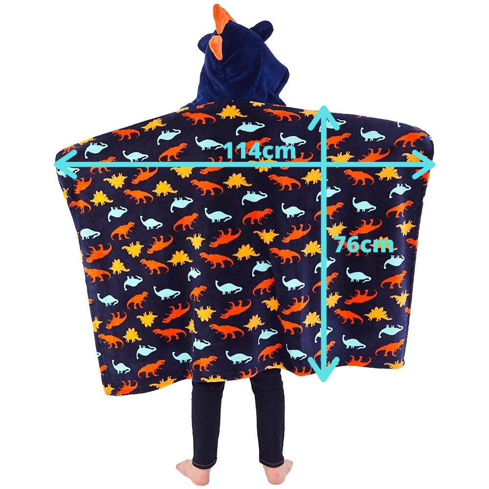 Dinosaur Hooded Cuddle Blanket (7006723211425)