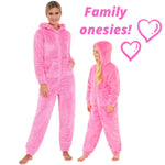 Girls Fluffy Fleece Onesie (7119991734433)