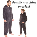 Mens Fluffy Fleece Onesie (7066958790817)