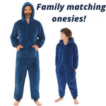 Mens Fluffy Fleece Onesie (5677496631457)